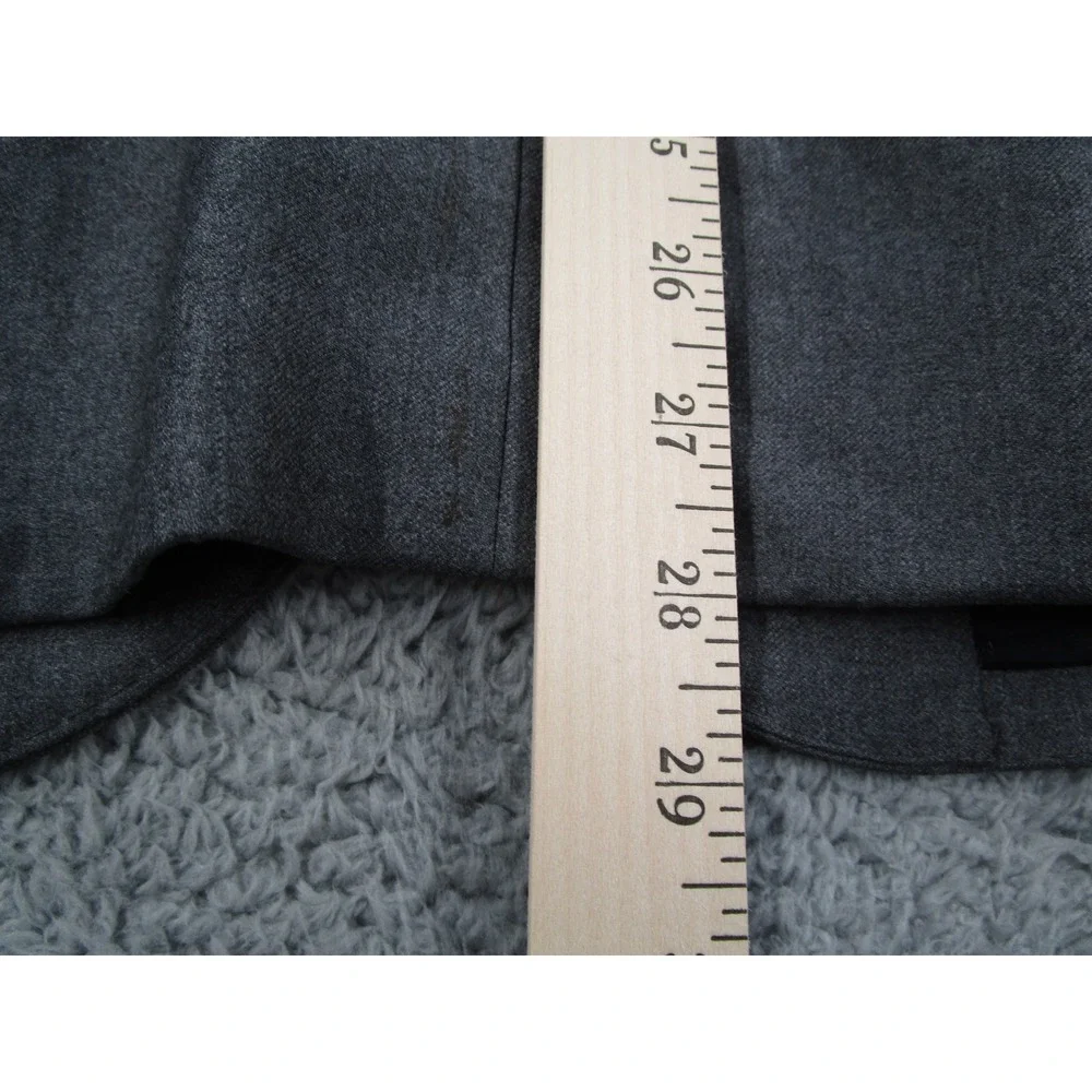 J.Crew Ludlow Blazer 38S Grey Loro Piana Super 130s Wool Anchor Button 03737